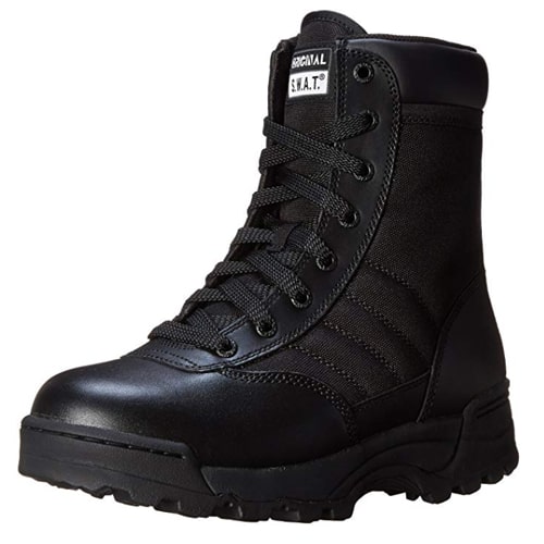 steel toe work boots for flat feet
